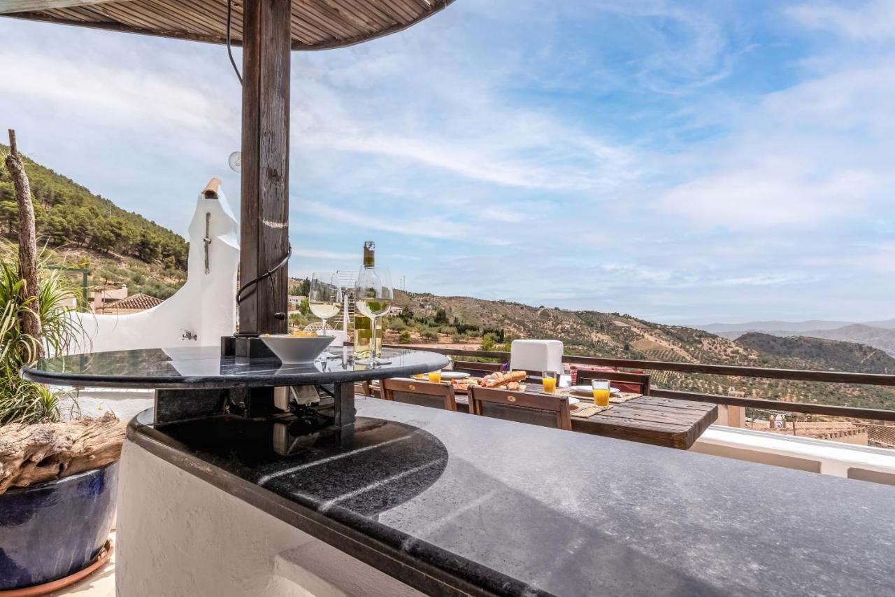 Villa Town House With Roof Terrace And Plunge Pool Alcaucín Esterno foto