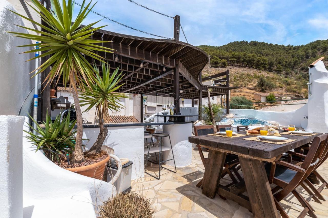 Villa Town House With Roof Terrace And Plunge Pool Alcaucín Esterno foto